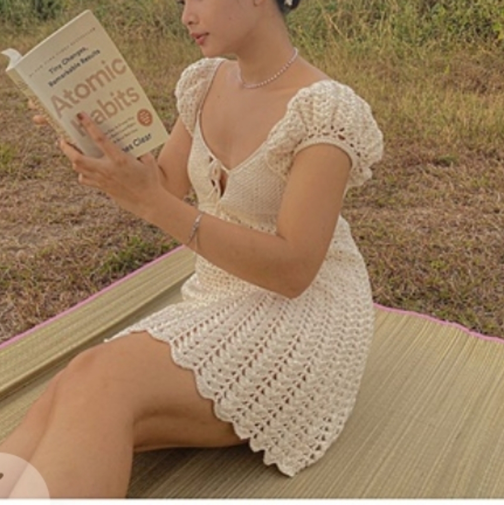 Delia's x Dollskill Crochet Dress